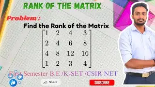 Find the Rank of the Matrix [[1,2,4,3],[2,4,6,8],[4,8,12,16],[1,2,3,4]].