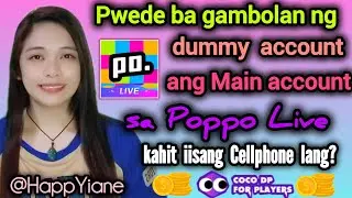 Poppo app: DUMMY ACCOUNT BEGINNERS GUIDE | COCODP POPPO LIVE