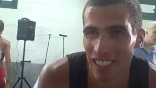 Jonathan Borlee After Making Final of 400m at 2011 World Championships