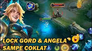 EUDORA MODE DENDAM🔥LOCK GORD & ANGELA SI PALING JAGO SAMPE KESAL‼️- MLBB