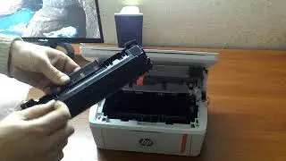 Принтер МФУ HP LaserJet Pro M28а (W2G54A) распаковка, обзор и тест