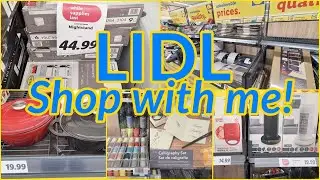 LIDL SHOP WITH ME 2024 FIRST TIME SHOPPING AT LIDL! NEW FINDS!