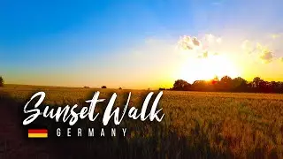 Saturday Evening Walk in German Countryside