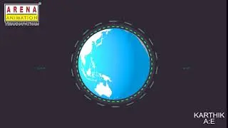 Free After Effects #3: 2D Earth animation