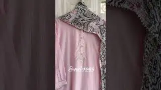 plain dress with print dupatta contrast ideas #plaindress #plain #fashion #dress #trending #shorts