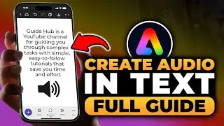 How To Create Audio in Text in Adobe Express (FAST & EASY) | 100% WORKS | NO Yapping, To The Point!