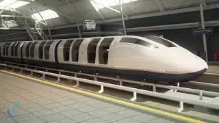 High Speed Rail CGI Concept