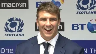 Scotland v Fiji - Sam Skinner Talks About Scotland Debut - Post Match Press Conference