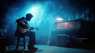 Midnight Blues Bar: A Soulful Electric Guitar Jazz Jam