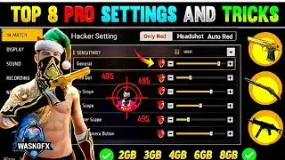 Free Fire Headshot Setting ✨Ob52 Update 2026⚡Best Sensitivity Settings ⚙️| Sensitivity Setting 