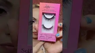 Lilly Lashes Self Adhesive Lashes No Glue Needed Lashes Game Changer #lillylashes #selfadhesivelash