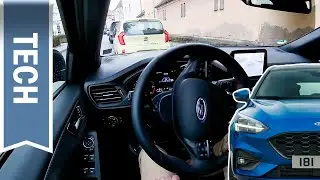 Aktiver Park-Assistent Plus im Ford Focus kurz getestet - automatisches Einparken