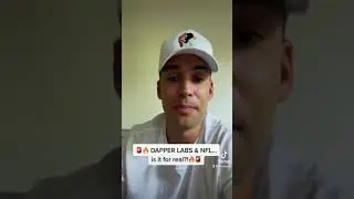 Is it for real&hellip;leaked Dapper & NFL news TODAY!&hellip; #nfl #nbatopshot #nft #shorts
