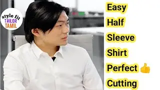 Half Shirt Cutting in Tamil/Shirt Cutting Tamil/Stylefittailortamil