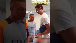 Mbappe vs Courtois: The Ultimate Showdown 🥵 @Xendioshorts  #shorts #xendioshorts #soccershorts