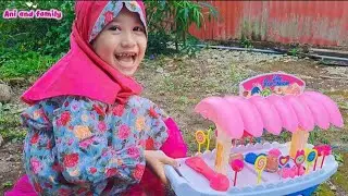 Kids Pretend Play Ice Cream Shop 🍦 | Selling Toy Ice Cream Chocolate Vanilla Strawberry