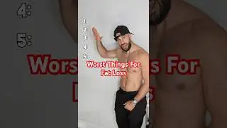 10 WORST things you can do for fat loss 🚩#fatloss #weightlossjourney #nutritiontips #shorts