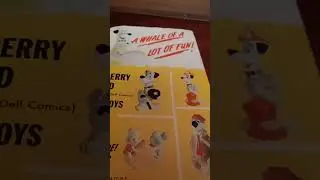 Рекламные объявления из комиксов 1960 года: Schwinn Ten Speed, пищащие игрушки Hanna-Barbera и Kr...