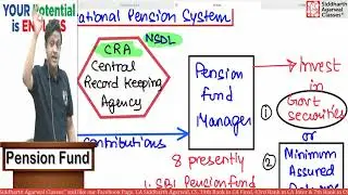 Pension Fund Concepts | PFRDA Act, 2013 | National Pension System (NPS) | Siddharth Agarwal