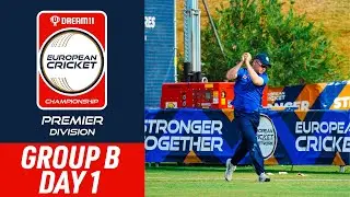 🔴 Dream11 ECC Premier, 2024 | Group B, Day 1 | 6 Oct 2024 | Live European Cricket