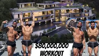EPIC $80,000,000 Mansion Workout with @joeandrews_