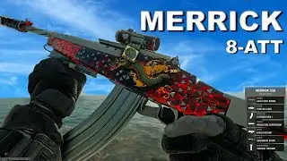 👑 8-ATTACH MERRIC IS PERFECT?! (The ONLY Build You Need!) 🤯 #Warzone #MerricMeta