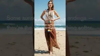 Sunset Wanderer | Brown Vintage Palazzo Pants 🌅✨