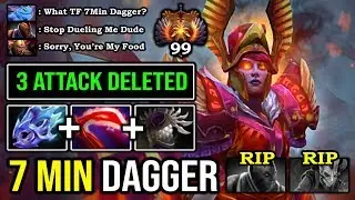 SUPER PRO LEGION 7 MIN DAGGER Non-Stop Dueling WTF 3 Hits Deleted AM 100% No Escape Allowed DotA 2
