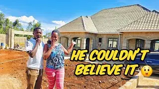 My Husband&rsquo;s First Impression🏡✨The Stunning New Look of Our Dream Home in Africa Emotional Reaction