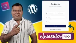 How to setup contact form in Wordpress | Elementor pro contact form setup (in hindi)