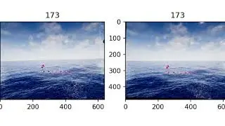 Sea Scenario of video stabilization simulation