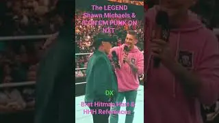 Shawn Michaels and CM Punk on NXT love the Bret Hitman Hart Jacket
