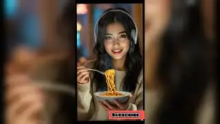Satisfying Food Combo 🍕🍇🍜 | Relaxing Eating Moments | AI Visual Art&rdquo;