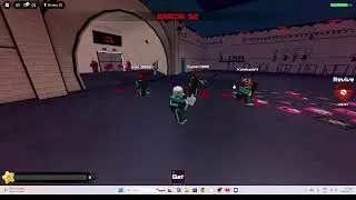 playing Squid game w/ my sister