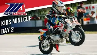 Kids Motorcycle Racing! Full Day 2: Mission Mini Cup by Motul National Final | MotoAmerica Minibikes