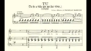 Paurillo Barroso - Tu (Rita Paix&atilde;o, soprano; Irany Leme, piano)