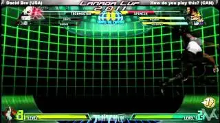 Canada Cup Gaming 2011 MVC3 Dacid Bro USA vs How do you play this CAN