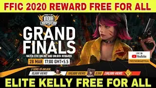 HOW TO GET ELITE KELLY FREE WITHOUT COMPLETING ANY MISSION||ELITE KELLY FOR ALL ||FFIC 2020 REWARD