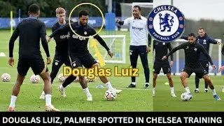🔵 Douglas Luiz Stuns in Chelsea Training With Direct Corner Goal | Instant Impact