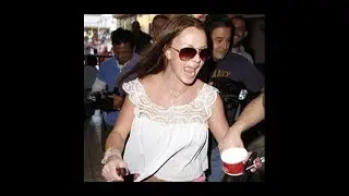 Excited Britney Spears Screams For Ice Cream  [2007]
