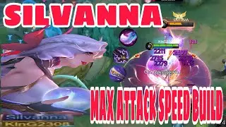 GLOBAL SILVANNA TURNS INTO A MACHINE GUN WITH THIS BUILD! NEW META MAX ATTACK SPEED BUILD MUST TRY