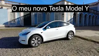 O meu novo Tesla Model Y