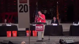 Joe Neglia campaign speech for the Maricopa County (Arizona) Republican Party Executive Board.