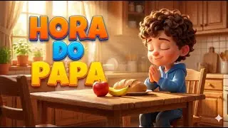 Hora do Papa! 🍎 M&uacute;sica Gospel Infantil para Orar e Agradecer 🙏