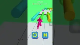 Happiest Blob Shapes Runner#shorts#games #gaming #happyrunner #trendinggame #trend