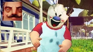 HELLO NEIGHBOR ICE SCREAM - My New Neighbor Chump Plubby ROD Act 1 Gameplay Walkthrough