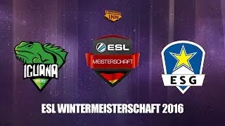 Iguana eSports vs. Euronics Gaming - Halbfinale, ESL Wintermeisterschaft 2016