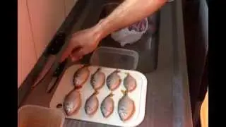 Como limpar peixe pequeno lambari