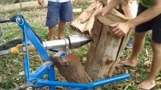 Rachador De Lenha em Trator, Avi&aacute;rio,fumo, Carv&atilde;o, fornalha