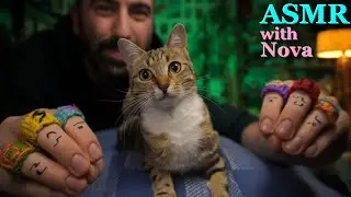 ASMR Массаж всего тела с моей кошкой 🐾 Для снятия стресса и улучшения сна.